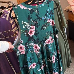 Floral Sleeveless Dress